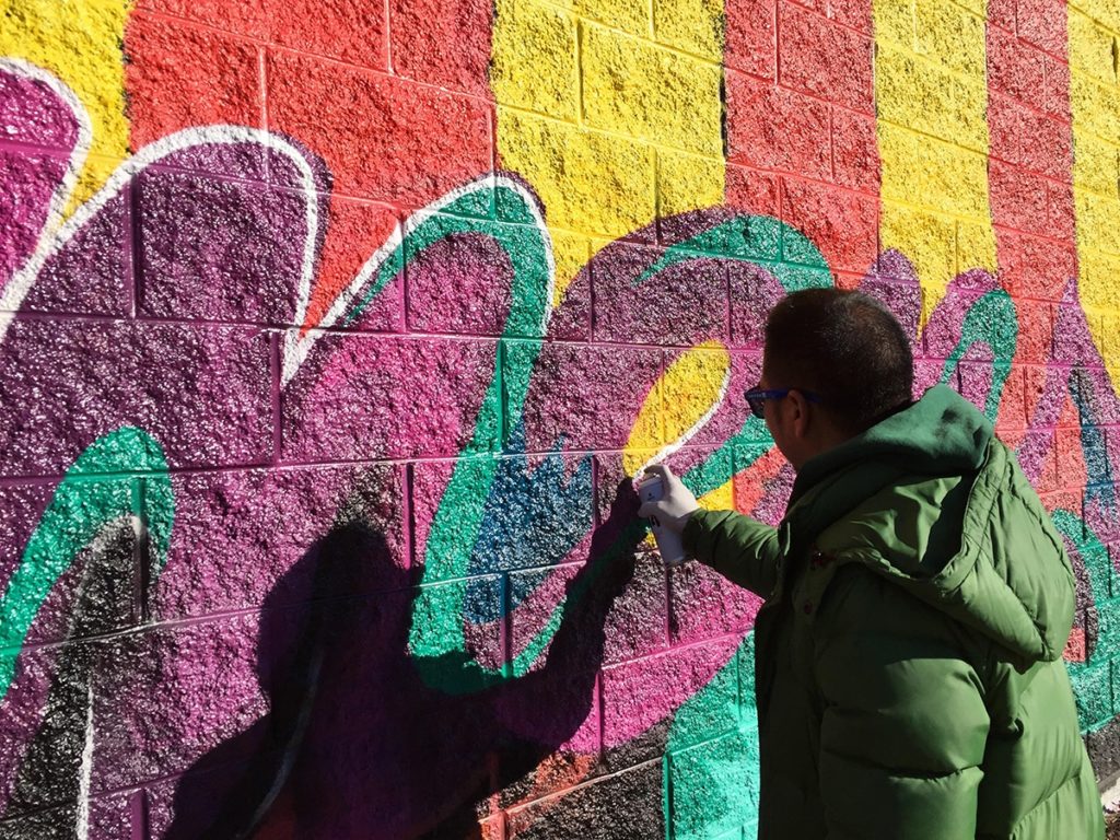 Jamie Dihiansan and Chicago Graffiti